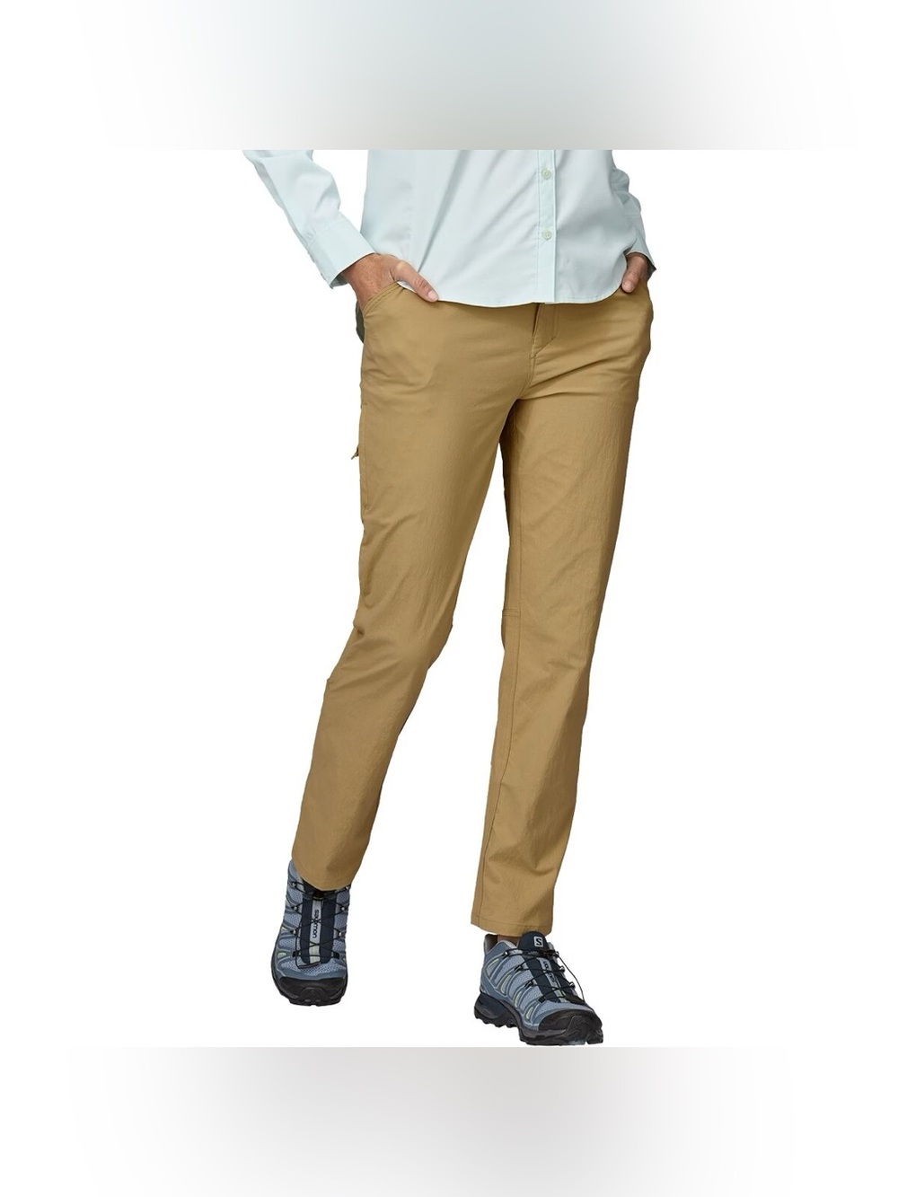 Patagonia Women's Size 2 Tan Skyline Traveler Pants